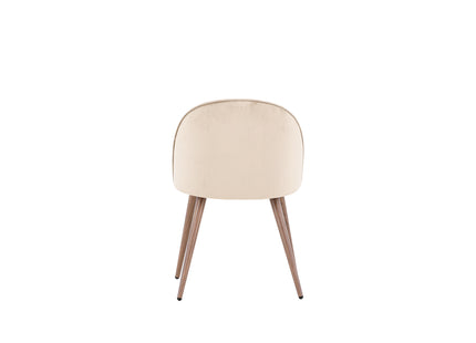 Venture Home Velvet Matstolar 2-pack Beige