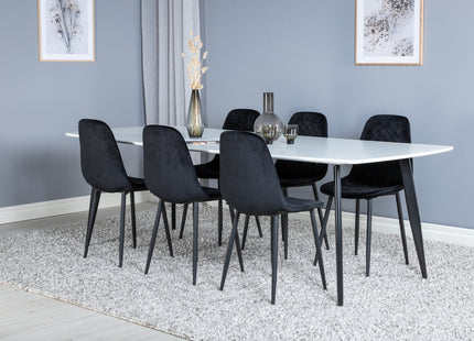 Venture Home Polar Matstolar 2-pack Svart