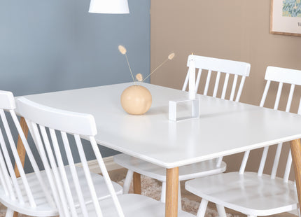 Venture Home Lönneberga Matstolar 2-pack Vit