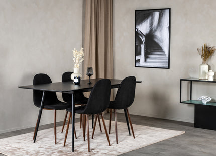 Venture Home Polar Matstolar 2-pack Svart
