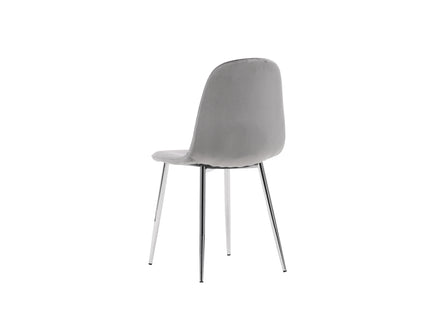 Venture Home Eva Matstolar 2-pack Ljusgrå