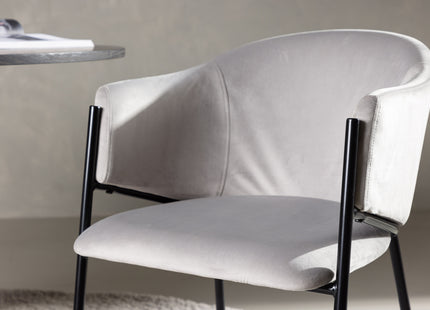 Venture Home Evelina Matstolar 2-pack Grå