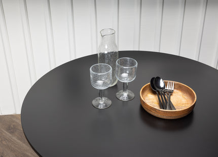 Polar Runda Matbord ⌀90 Black