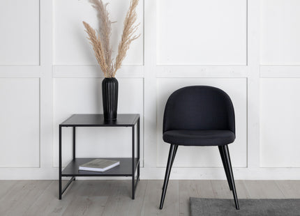 Venture Home Velvet Matstolar 2-pack Svart