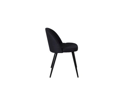 Venture Home Velvet Matstolar 2-pack Svart