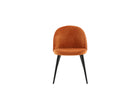 Venture Home Velvet Matstolar 2-pack Rostig orange
