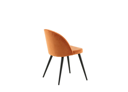 Venture Home Velvet Matstolar 2-pack Rostig orange