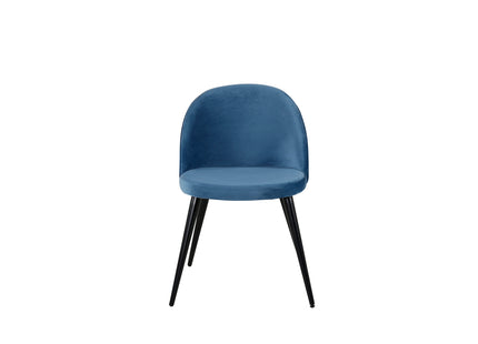 Venture Home Velvet Matstolar 2-pack Blå