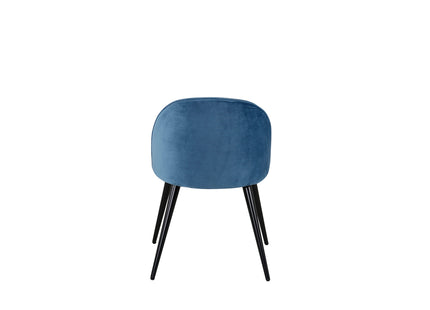 Venture Home Velvet Matstolar 2-pack Blå