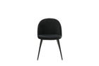 Venture Home Velvet Matstolar 2-pack Svart