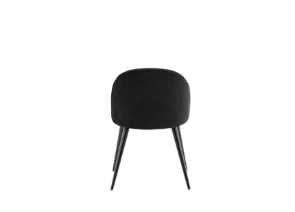 Venture Home Velvet Matstolar 2-pack Svart