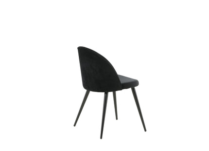 Venture Home Velvet Matstolar 2-pack Svart