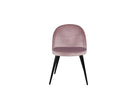 Venture Home Velvet Matstolar 2-pack Dammig rosa
