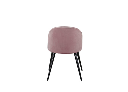 Venture Home Velvet Matstolar 2-pack Dammig rosa