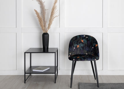 Venture Home Velvet Matstolar 2-pack Svart