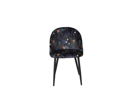 Venture Home Velvet Matstolar 2-pack Svart