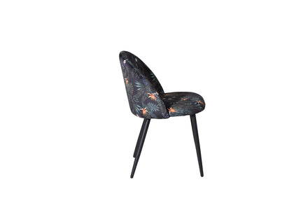 Venture Home Velvet Matstolar 2-pack Svart