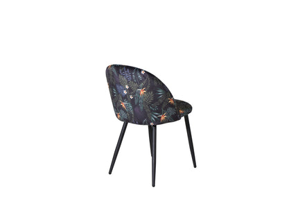 Venture Home Velvet Matstolar 2-pack Svart