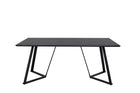 Marina Rektangulära Matbord 180 x 90 Black