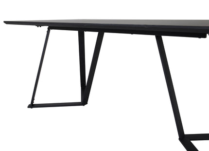Marina Rektangulära Matbord 180 x 90 Black