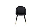 Venture Home Velvet Matstolar 2-pack Svart