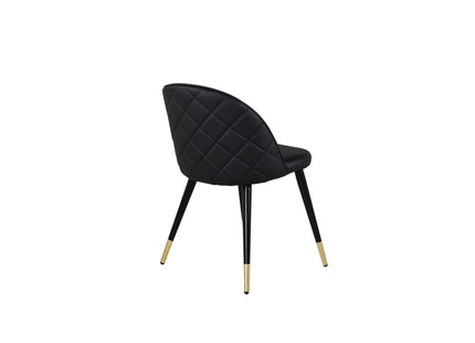 Venture Home Velvet Matstolar 2-pack Svart