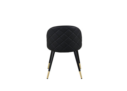 Venture Home Velvet Matstolar 2-pack Svart