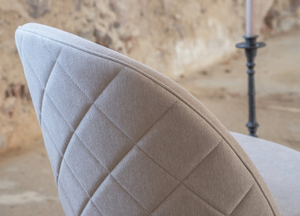 Venture Home Velvet Matstolar 2-pack Beige