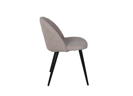 Venture Home Velvet Matstolar 2-pack Beige
