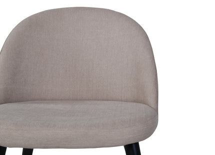 Venture Home Velvet Matstolar 2-pack Beige