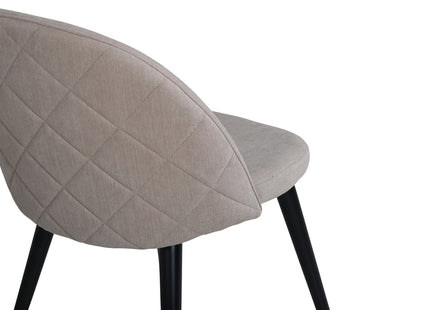 Venture Home Velvet Matstolar 2-pack Beige