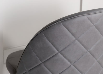 Venture Home Velvet Matstolar 2-pack Grå