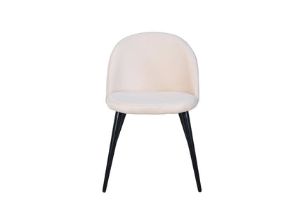 Venture Home Velvet Matstolar 2-pack Beige