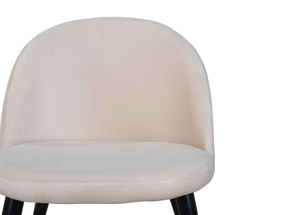 Venture Home Velvet Matstolar 2-pack Beige