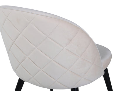 Venture Home Velvet Matstolar 2-pack Beige
