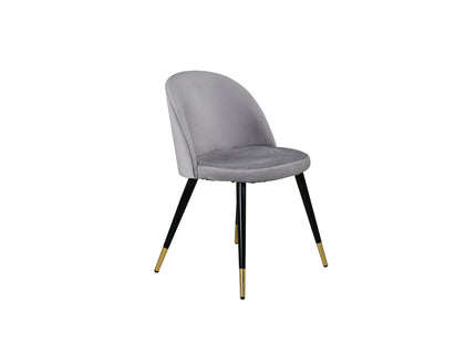 Venture Home Velvet Matstolar 2-pack Grå