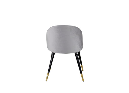 Venture Home Velvet Matstolar 2-pack Grå