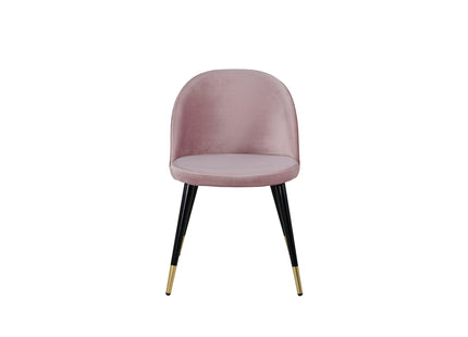 Venture Home Velvet Matstolar 2-pack Dammig rosa