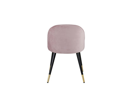 Venture Home Velvet Matstolar 2-pack Dammig rosa