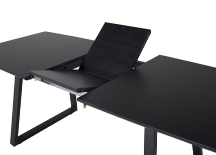 Inca Rektangulära Matbord 160 x 85 Black
