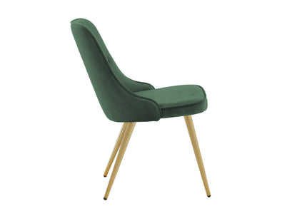 Venture Home Velvet Deluxe Matstolar 2-pack Grön