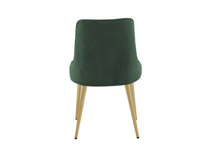 Venture Home Velvet Deluxe Matstolar 2-pack Grön
