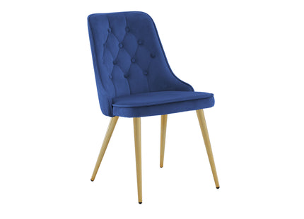 Venture Home Velvet Deluxe Matstolar 2-pack Blå