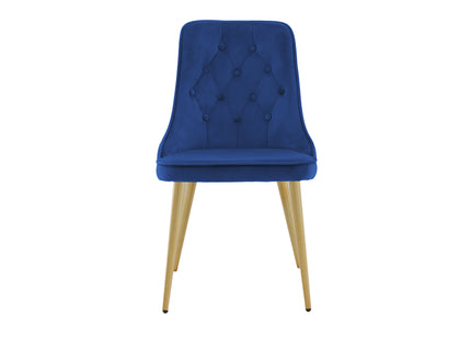 Venture Home Velvet Deluxe Matstolar 2-pack Blå