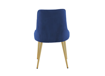 Venture Home Velvet Deluxe Matstolar 2-pack Blå