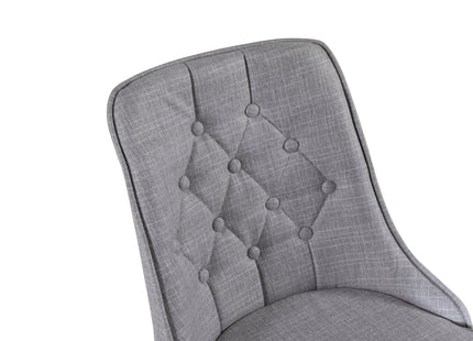 Venture Home Velvet Deluxe Matstolar 2-pack Grå