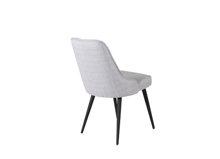 Venture Home Velvet Deluxe Matstolar 2-pack Grå