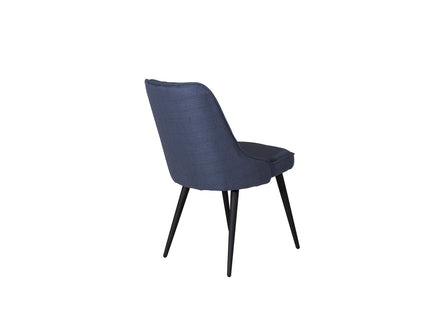 Venture Home Velvet Deluxe Matstolar 2-pack Blå