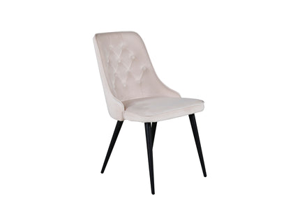 Venture Home Velvet Deluxe Matstolar 2-pack Beige