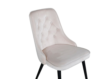 Venture Home Velvet Deluxe Matstolar 2-pack Beige